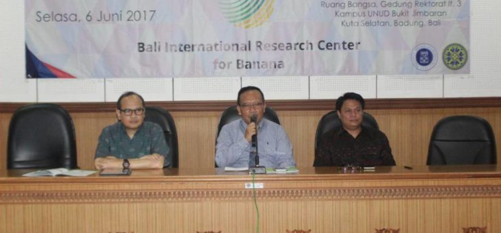 Grand Launching Bali International Research Center for Banana